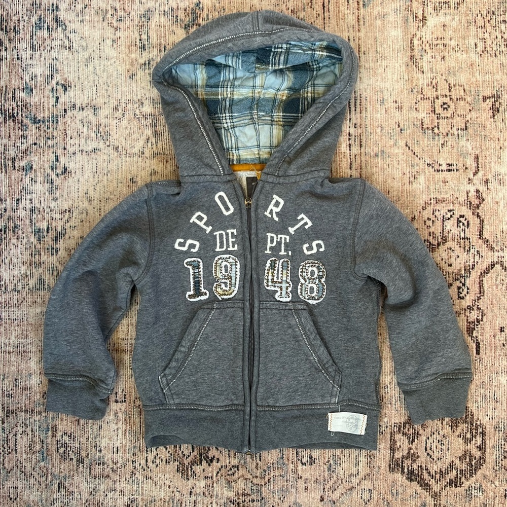 H&M Gray Sports Hoodie for Kids